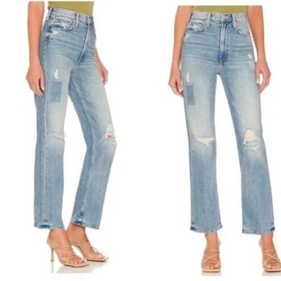 Mother High Waisted Study Hover We Are Castaways Jeans - Picture 8 of 17